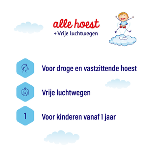 Dampo Kindersiroop Alle Hoest   Vrije Luchtwegen 100ML