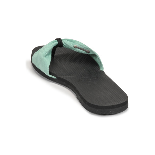 Havaianas - YOU ST TROPEZ BASIC - Noir / Vert