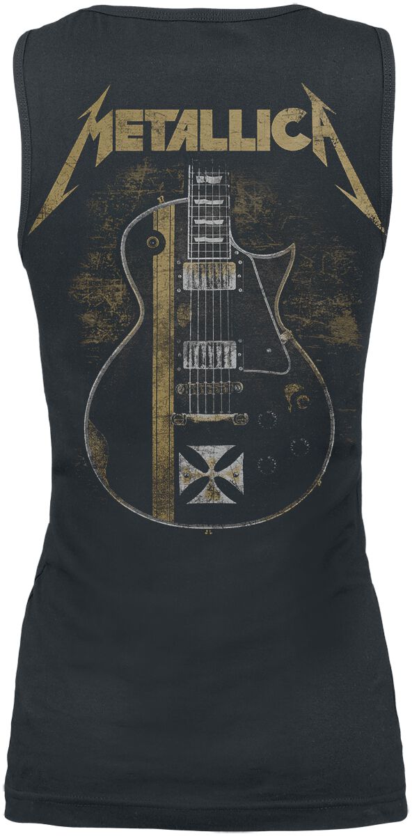 Hetfield Iron Cross Guitar | Metallica Top
