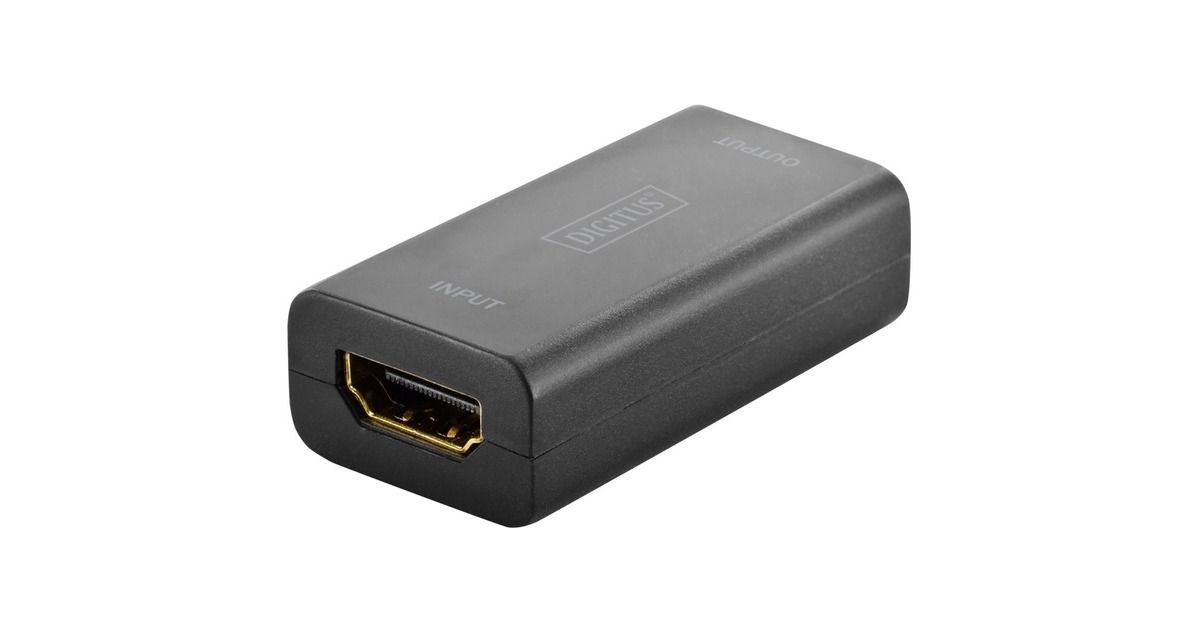 DigitusHDMI signaalversterker 4K, 30 m repeater