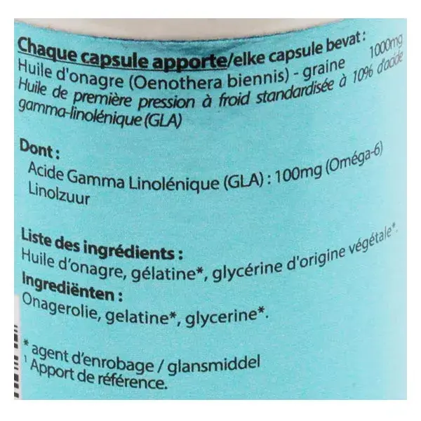 Vit'all+ Huile d'Onagre 1000mg 30 capsules