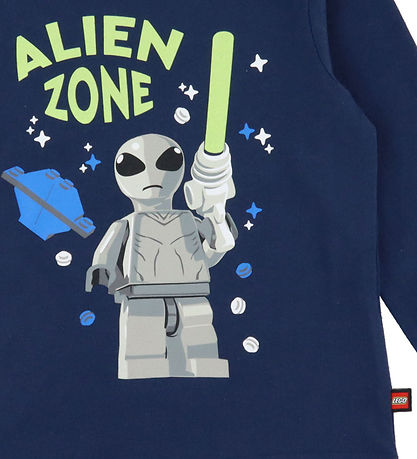 LEGO® Wear Schlafanzug - LWAgan - Dark Navy/Blau m. Alien