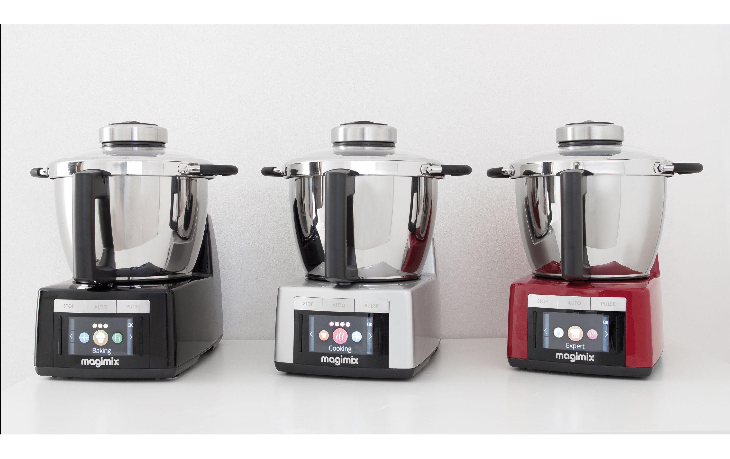Küchenmaschine Cook Expert Chrom<br>Multifunktionsküchenmaschine mit Kochfunktion