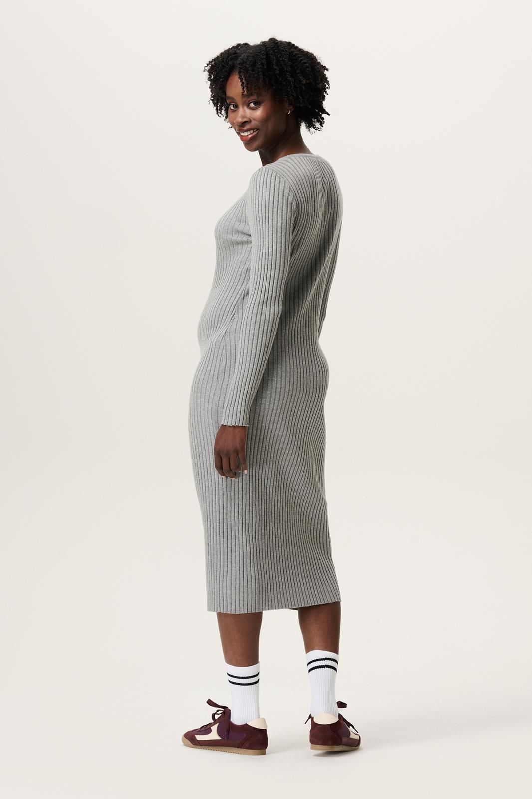 Noppies Maternity Jurk Bryne - Grey Melange