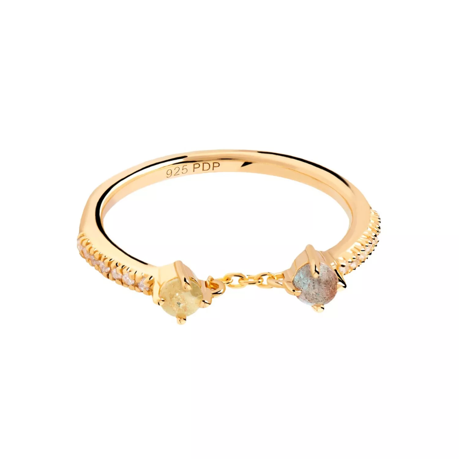 PDPAOLA Zena Ring 18 kt. Forgyldt Sølv AN01-652