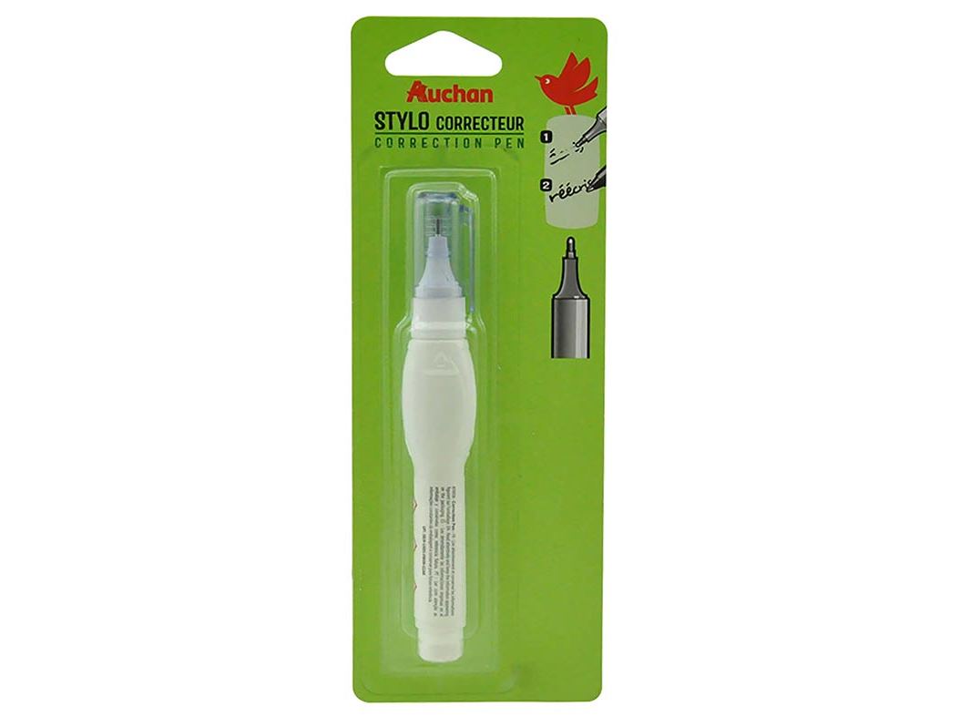 CANETA CORRECTORA AUCHAN