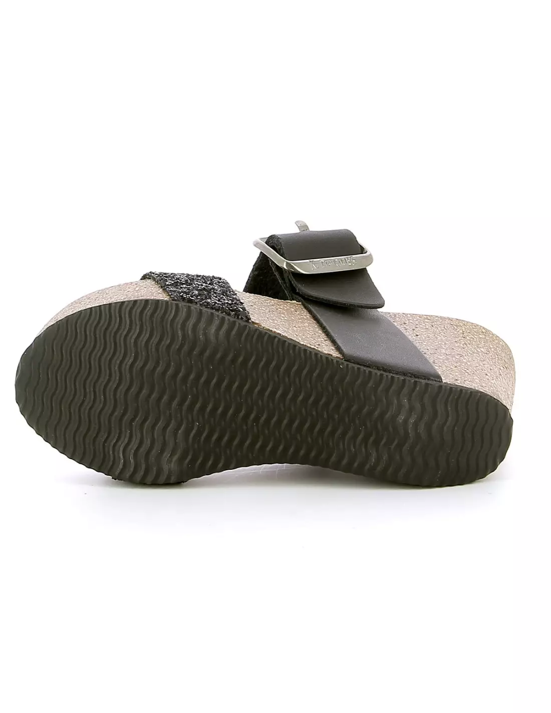 K DAQUES TORTA - Sandales & nu-pieds Noirpaillette