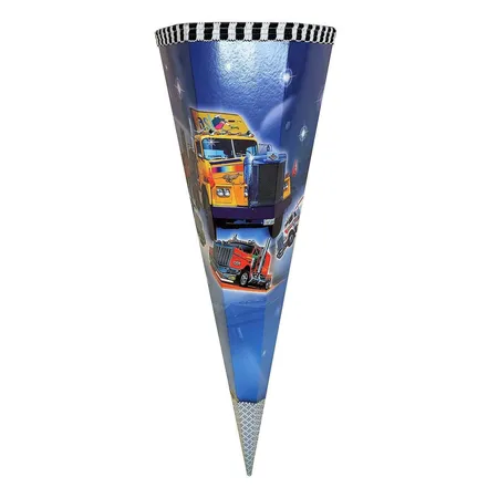 Nestler Schultüte Trucks, 85 cm, eckig