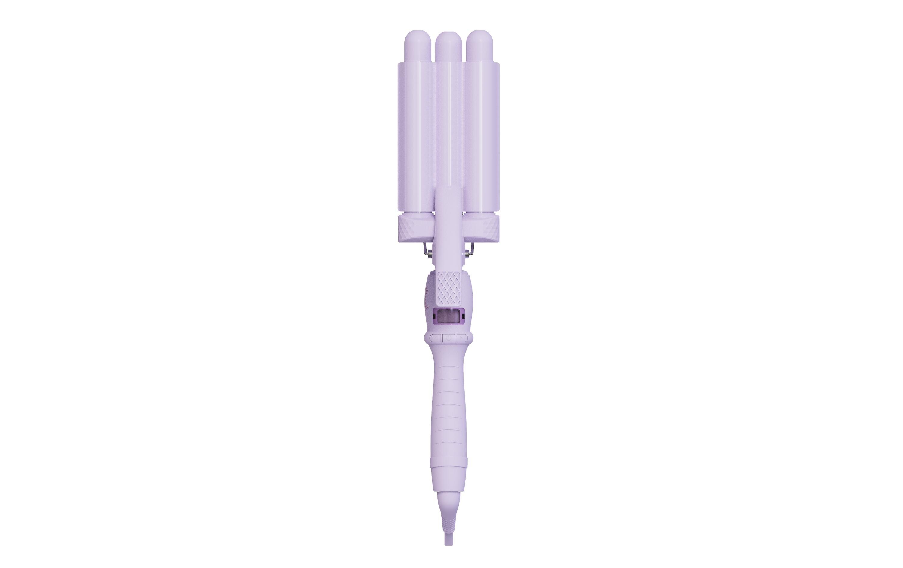 Welleneisen Cutie Waver 22 mm, LilaDreifaches Welleneinsen