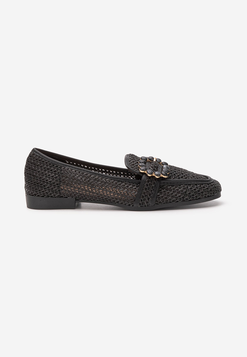 Mocassins femme noirs Megan