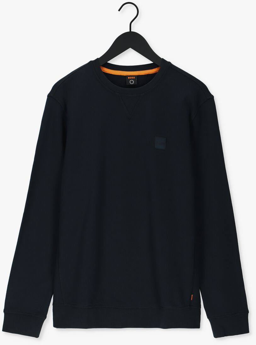 BOSS donkerblauwe boss sweater westart