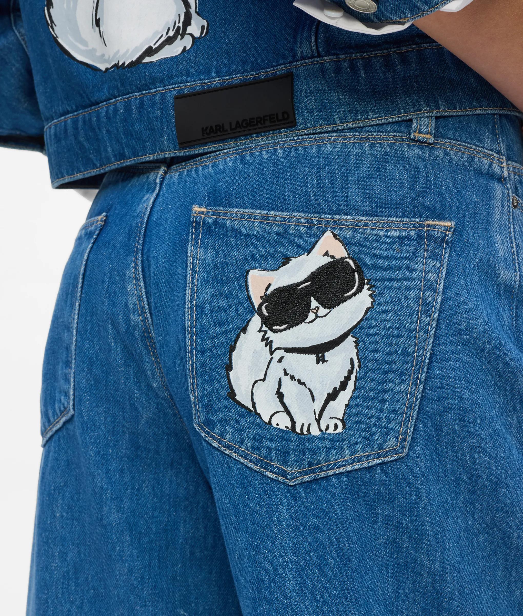 Ikon jeans met wijde pijpen