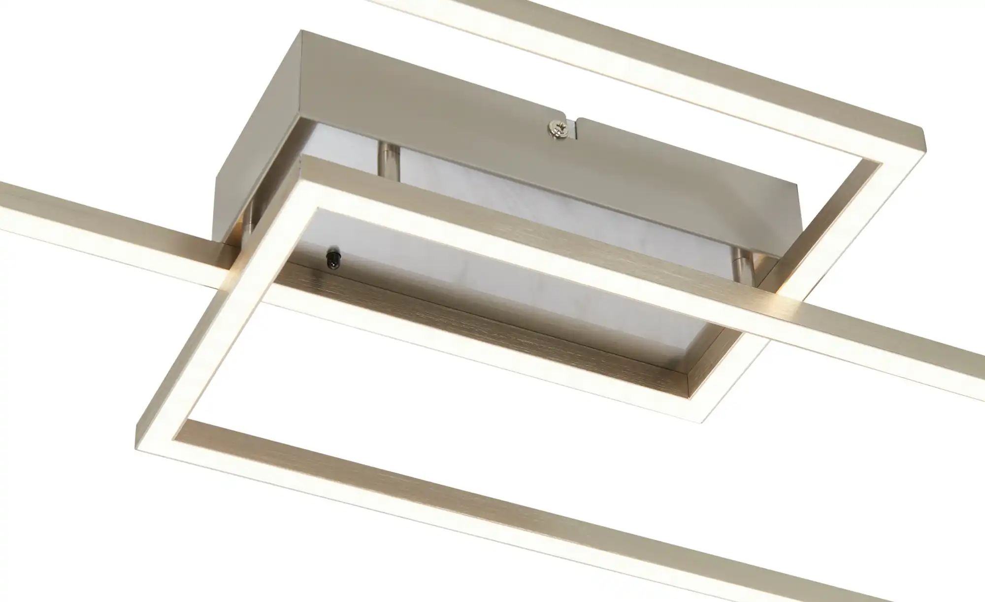 Paul Neuhaus LED-Deckenleuchte, 2-flammig, Nickel matt
