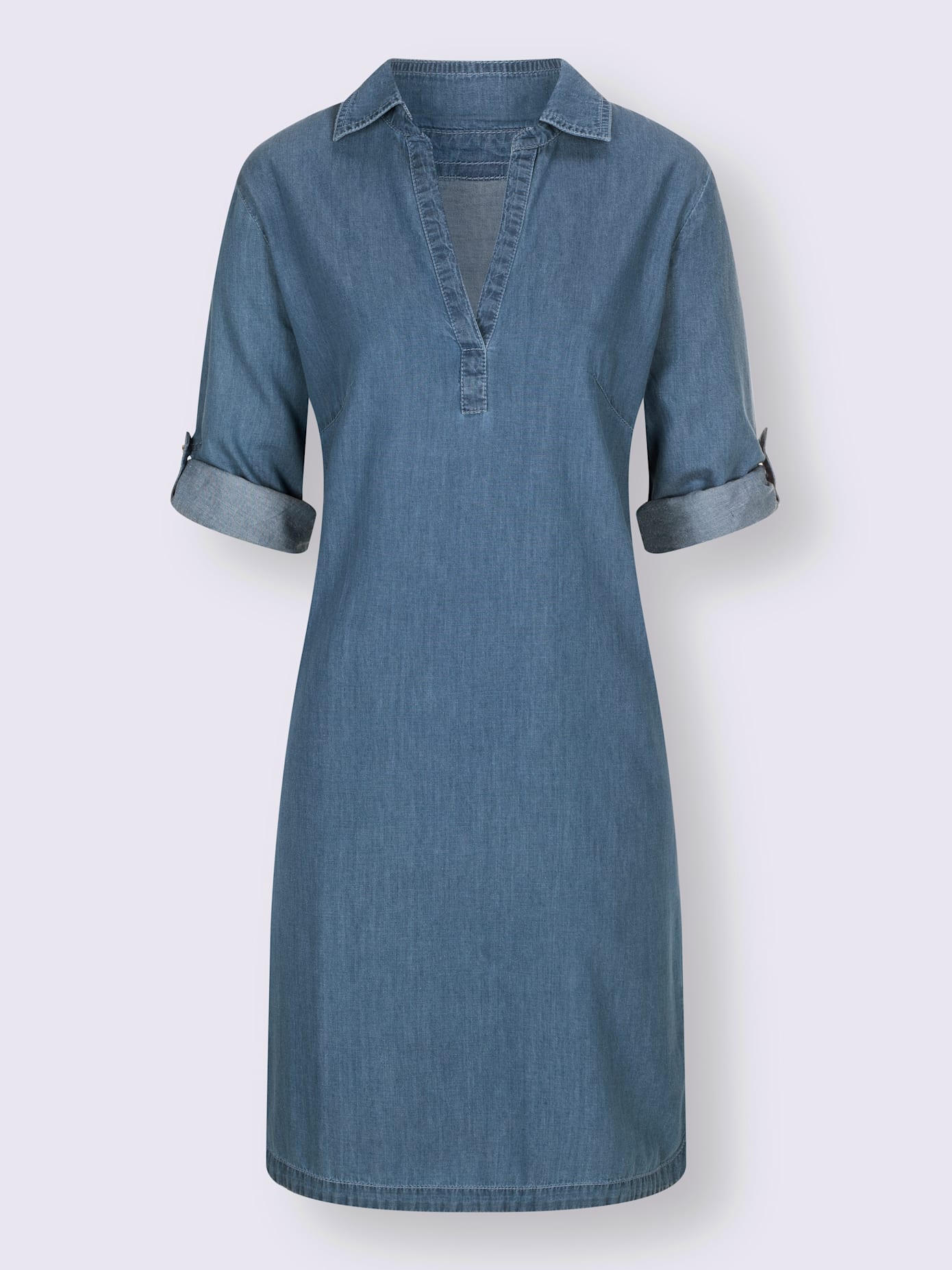 Robe en jean qualité tissée