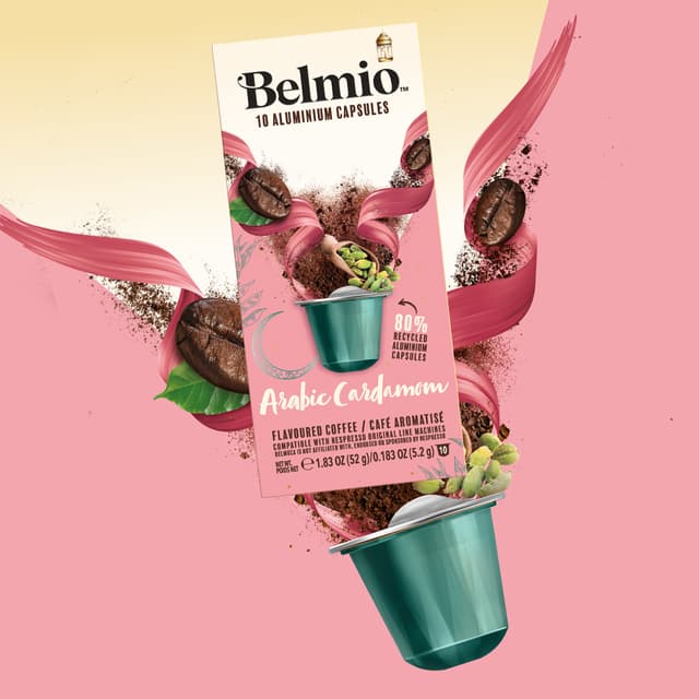 Belmio Arabic Cardamom kaffekapsler til Nespresso (10 stk.)