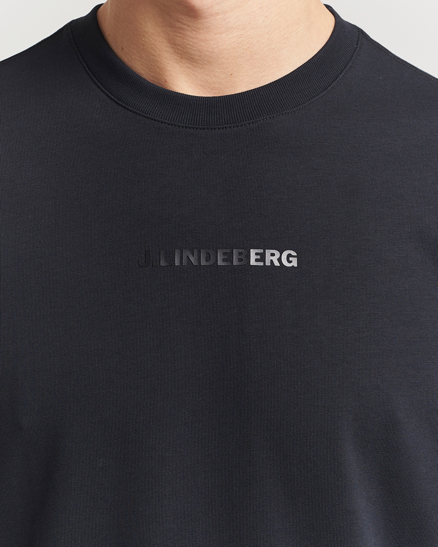 J.Lindeberg Hale Heavy Logo T-Shirt Black