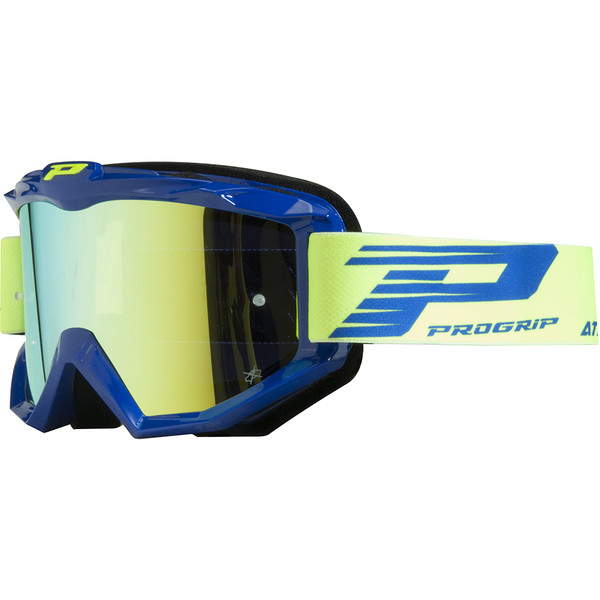 Progrip - Masque 3201 Atzaki Iridium Bleu / Jaune