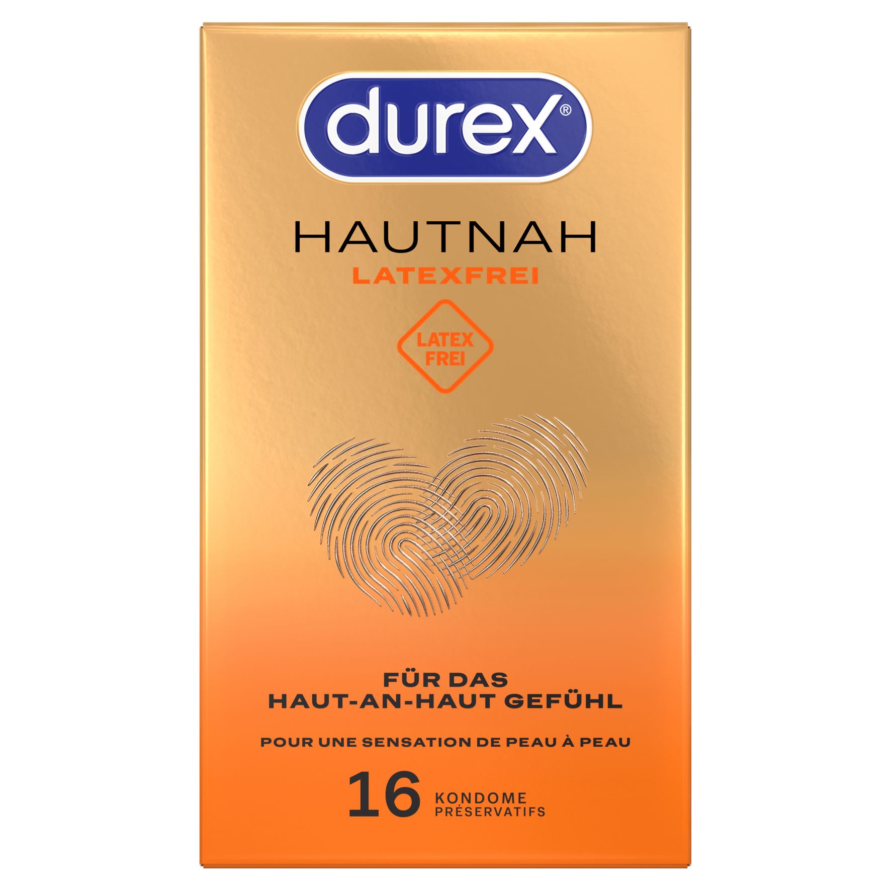 DUREX Hautnah Präservativ latexfrei 16 Stk