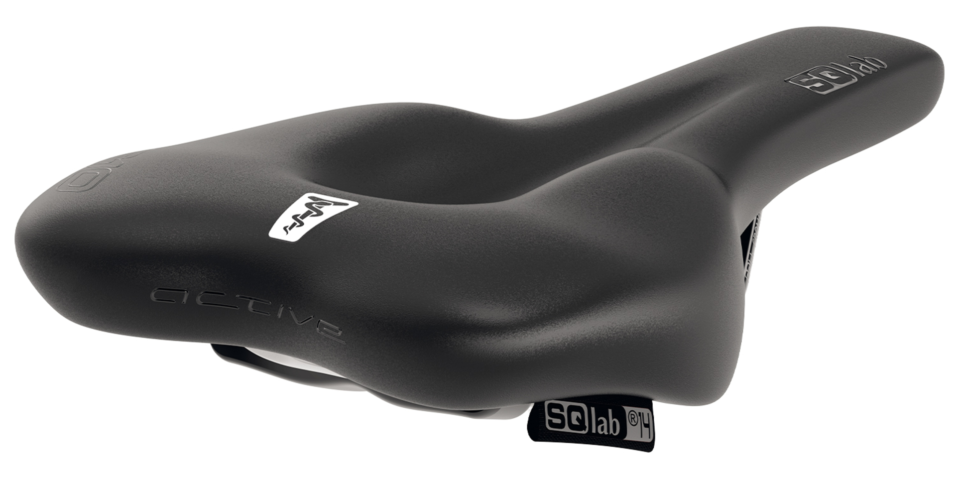 SQlab 610 M-D Line Active Fietszadel Zwart