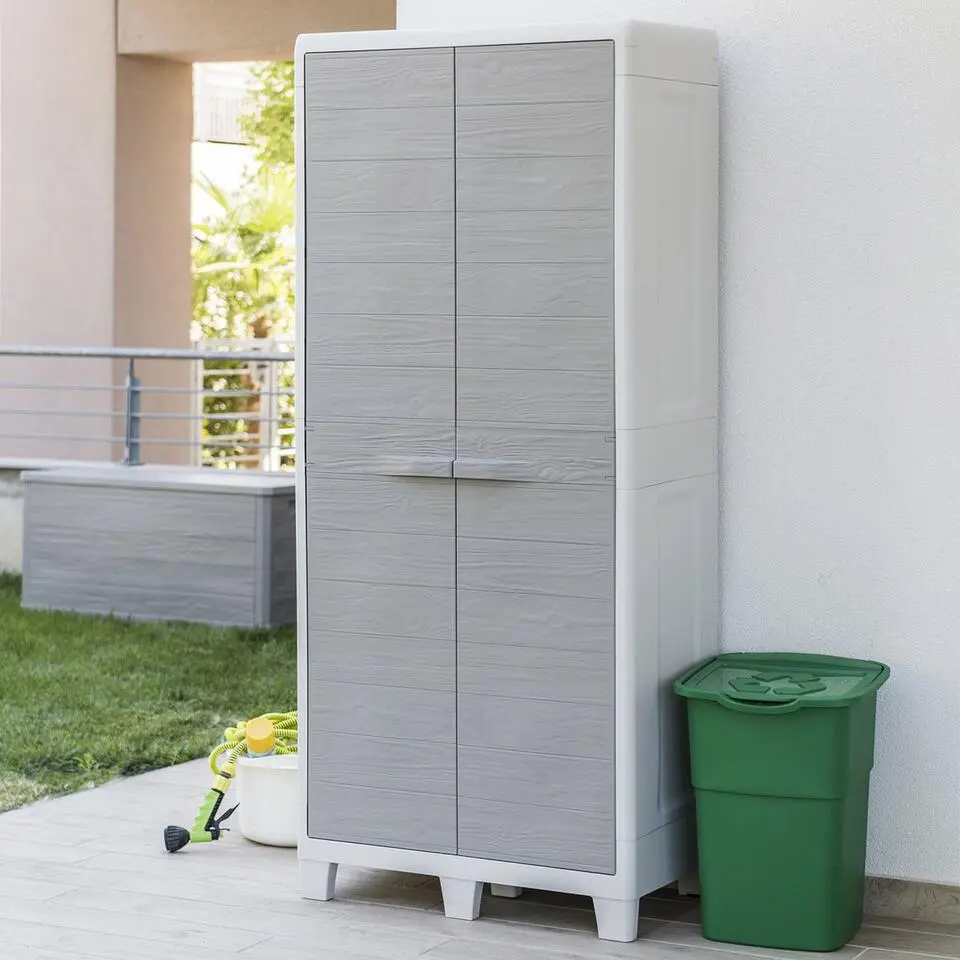 Toomax Woody's XL utility opbergkast hoog - grijs