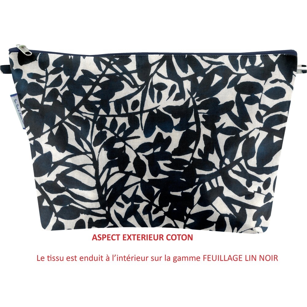 Trousse De Toilette Feuillage Encre De Chine