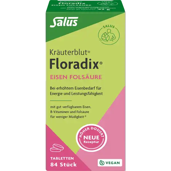 Floradix Eisen Folsäure Tabletten