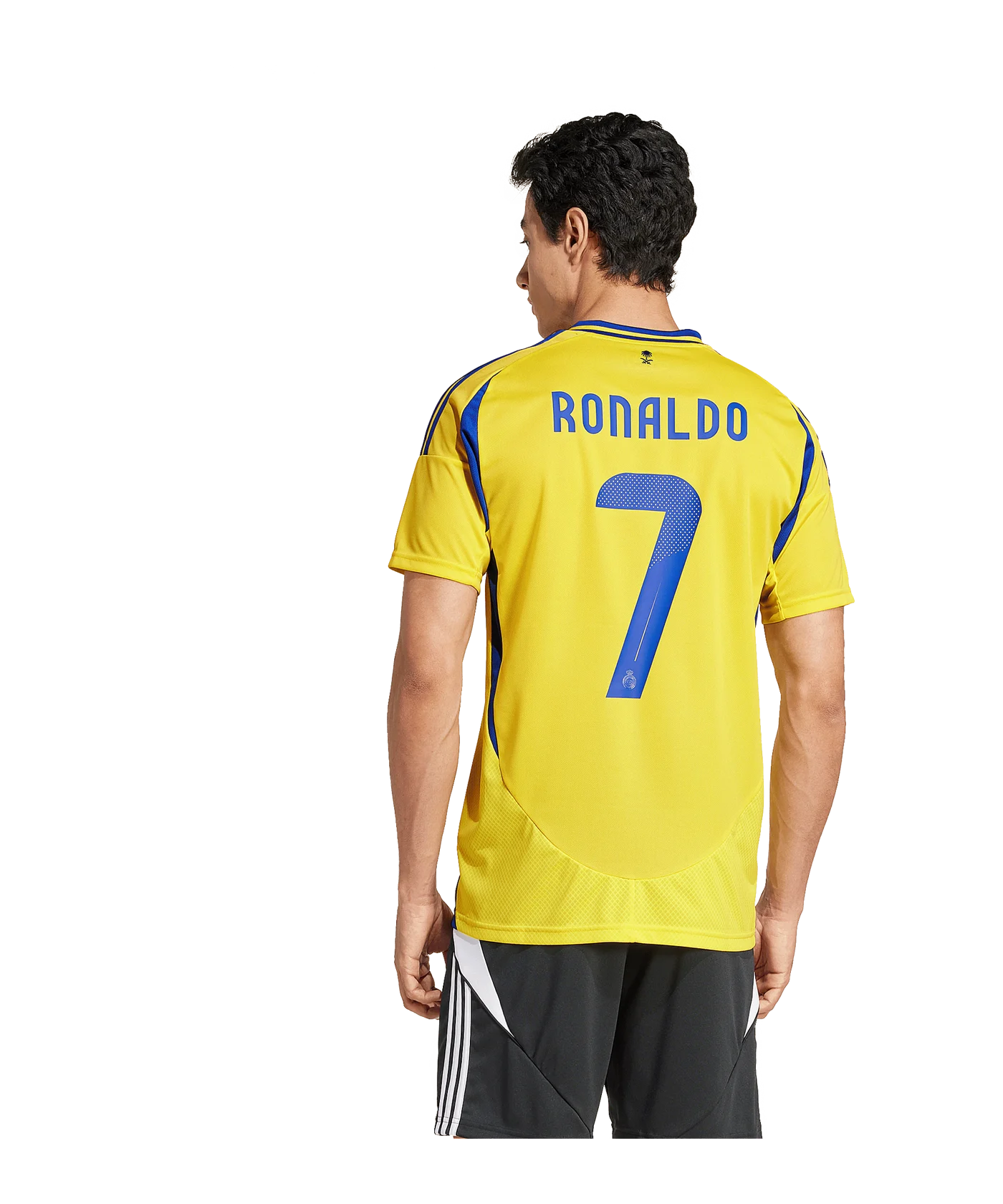 adidas Al Nassr FC 24/25 Ronaldo Home Jersey Yellow