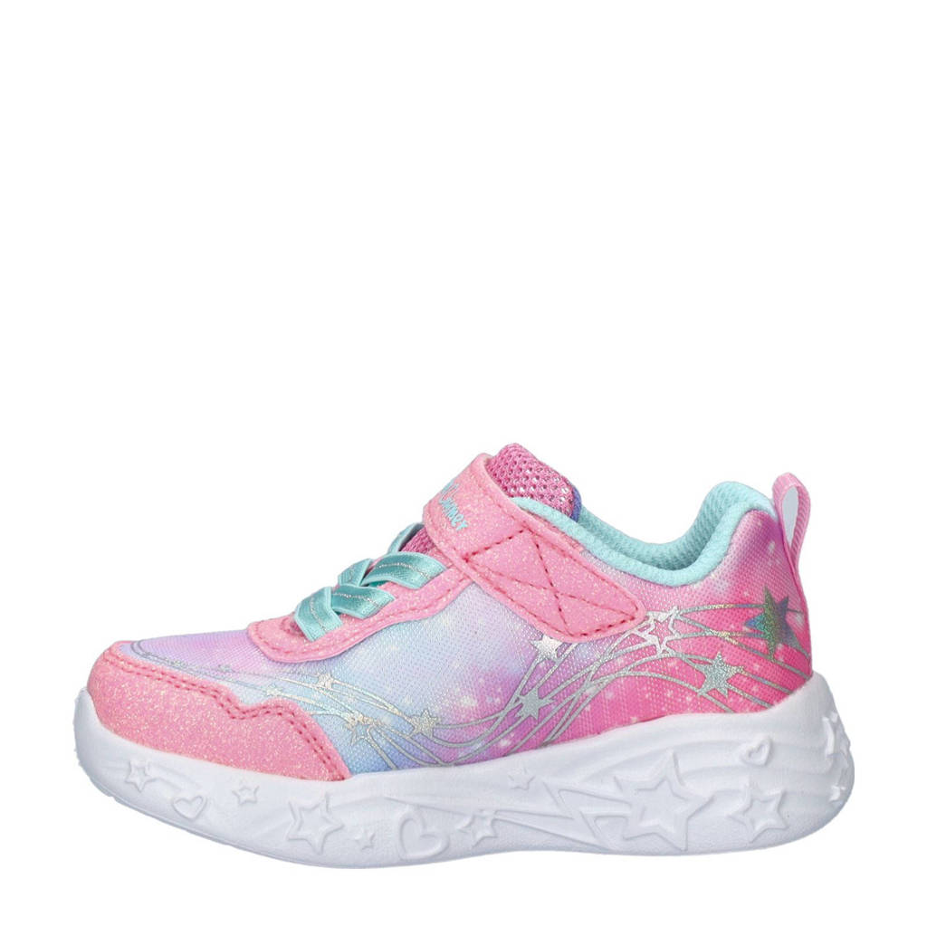 Skechers Unicorn Dreamschunky sneakers met lichtjes roze