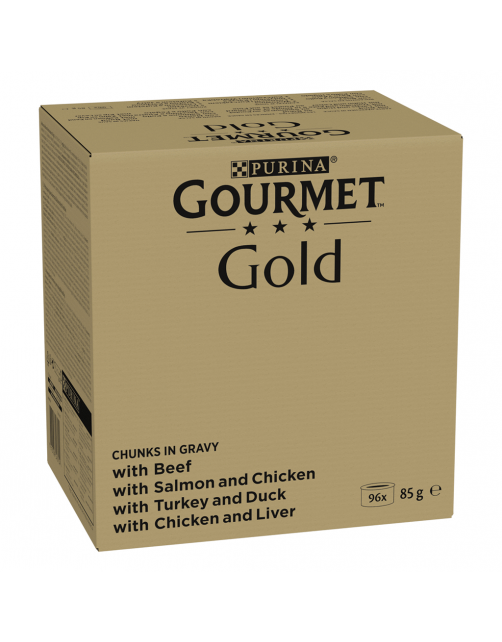 Gourmet Gold Multibox - Kattenvoer - Mix 96x85 g