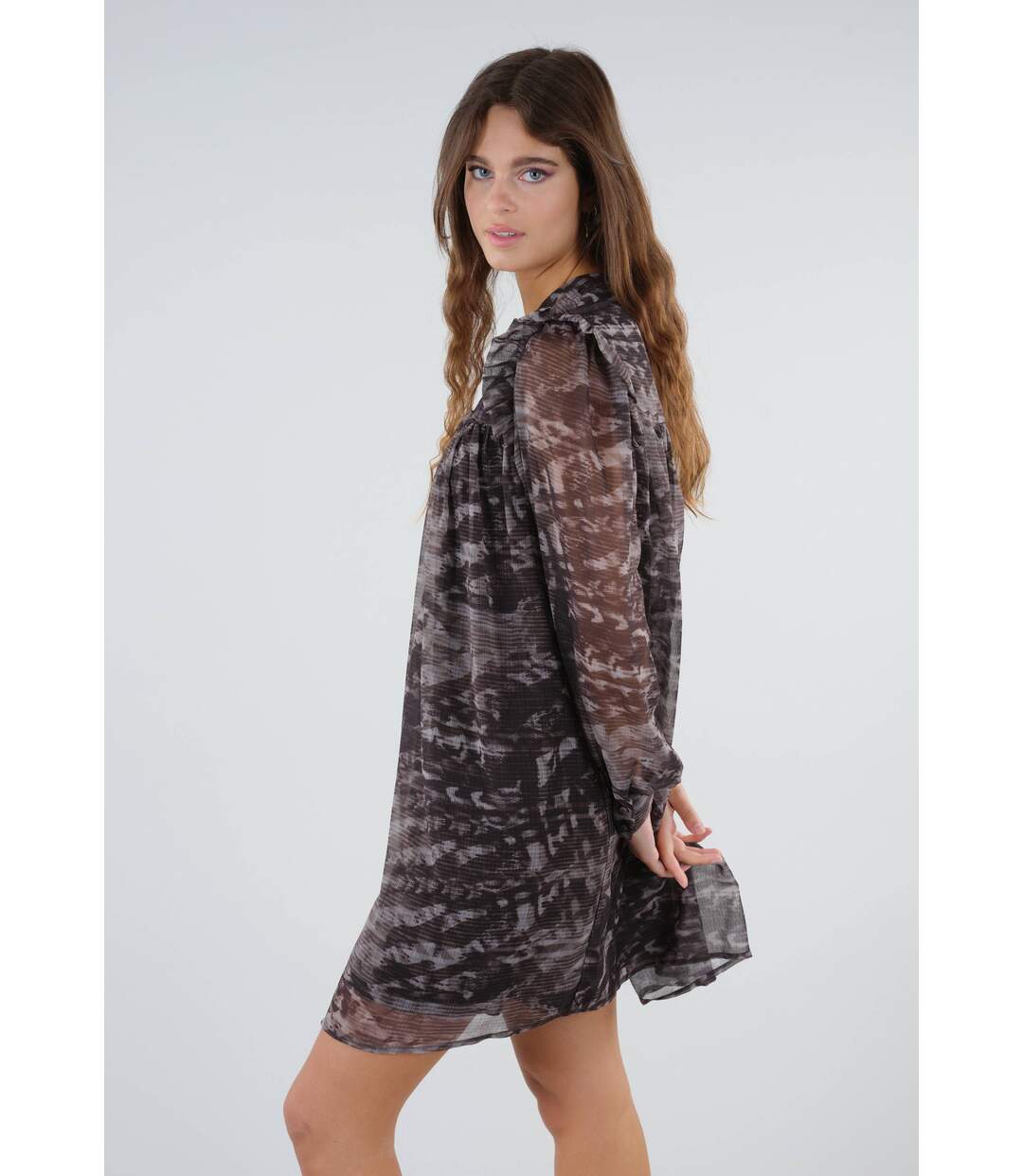 Robe imprimé jungle LYSIANE