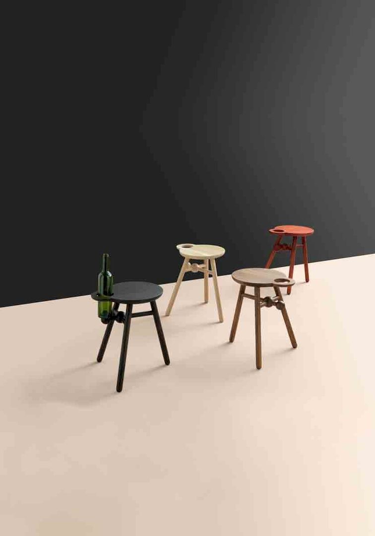 Pode Bottle Stool Bijzettafel naturel