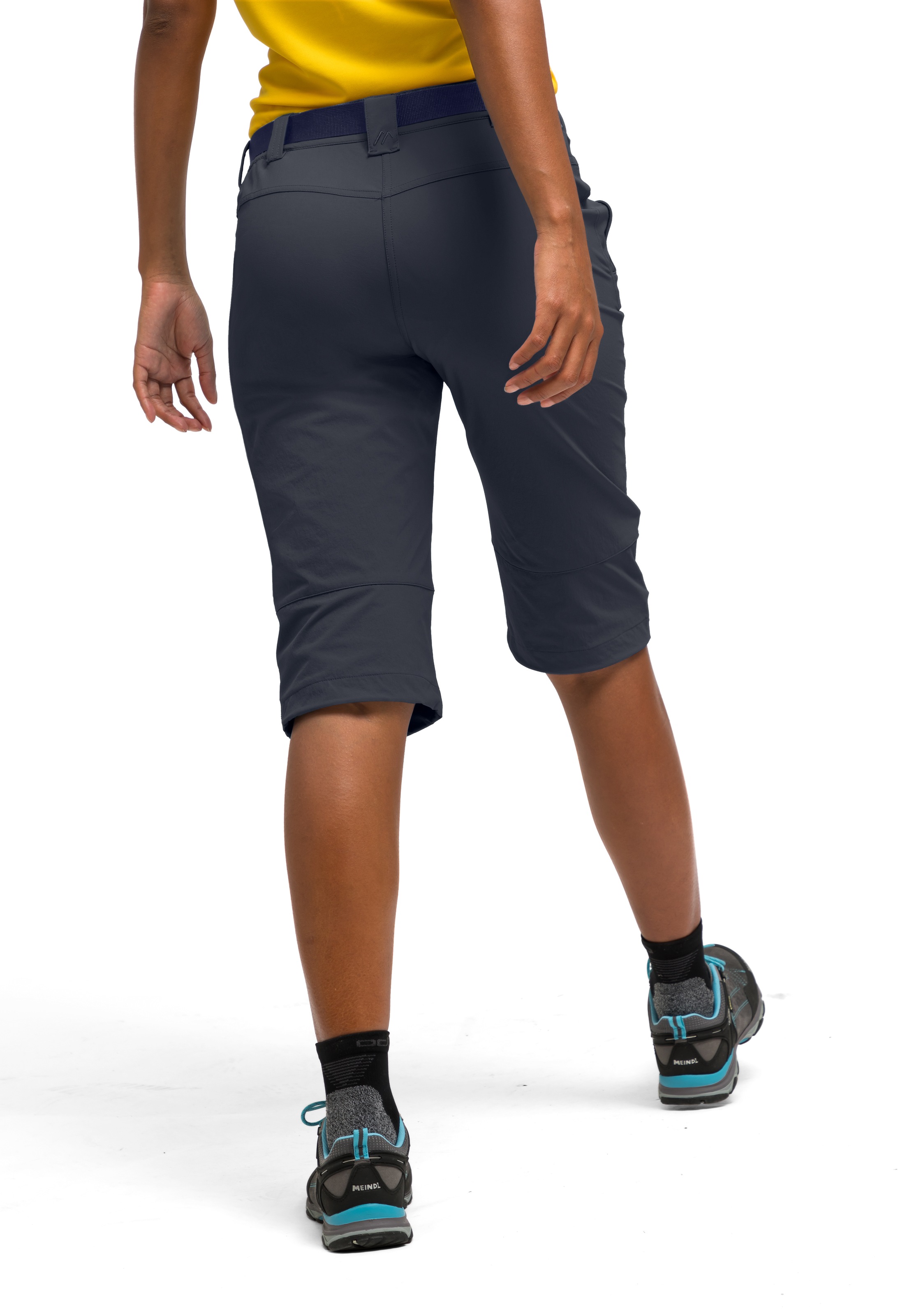 Maier Sports Caprihose »Kluane«  Damen Shorts, kurze Wanderhose, Outdoorhose mit 2 Taschen, Regular Fit