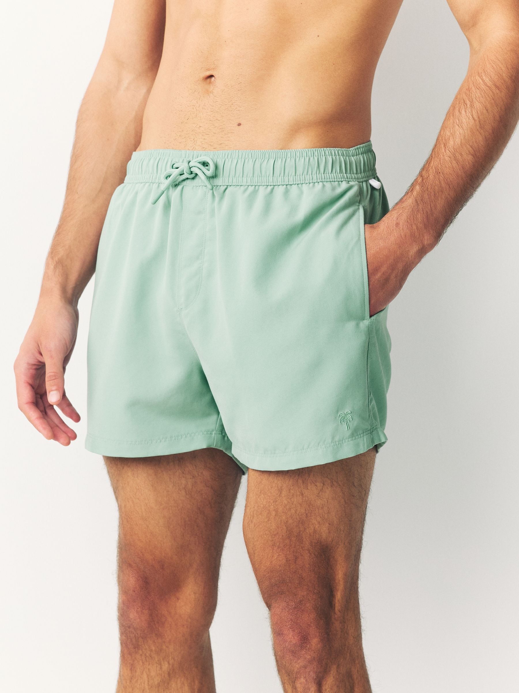Neutral/Green/Pink/Light Blue - Essential zwemshorts 4 stuks