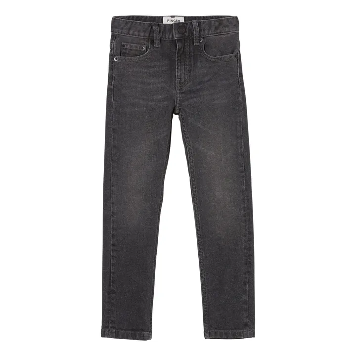 Finger in the nose Jean Slim Icon  | Denim gris