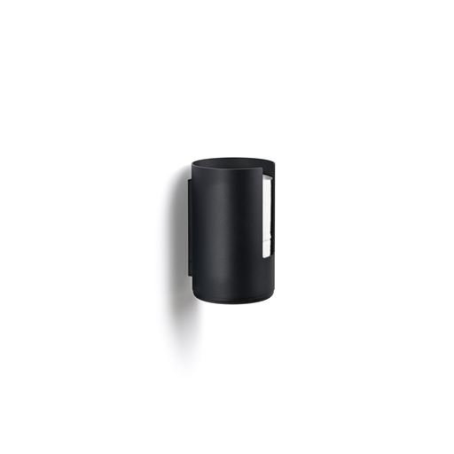 Zone Rim Væghængt Toiletpapirholder, Black