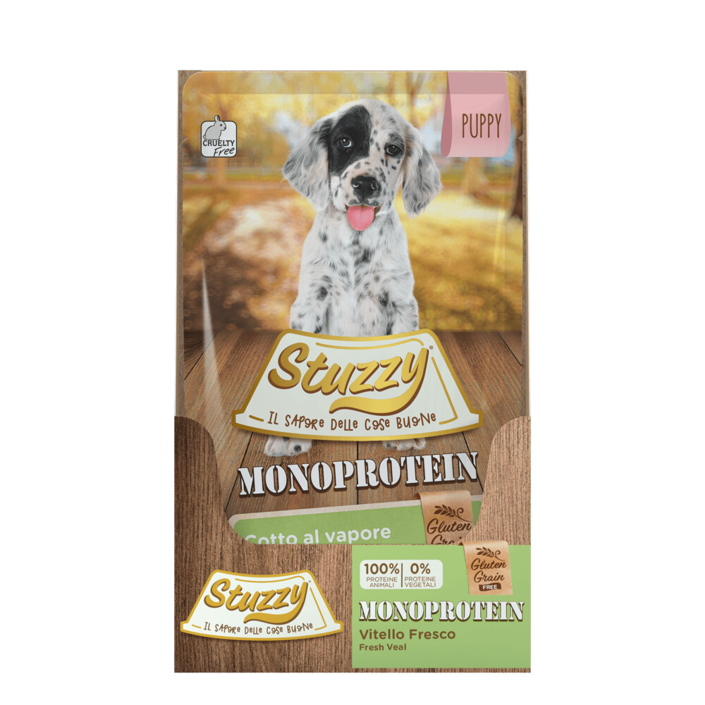 Stuzzy Hondenvoer Puppy Monoprotein Graanvrij Kalf150 gr