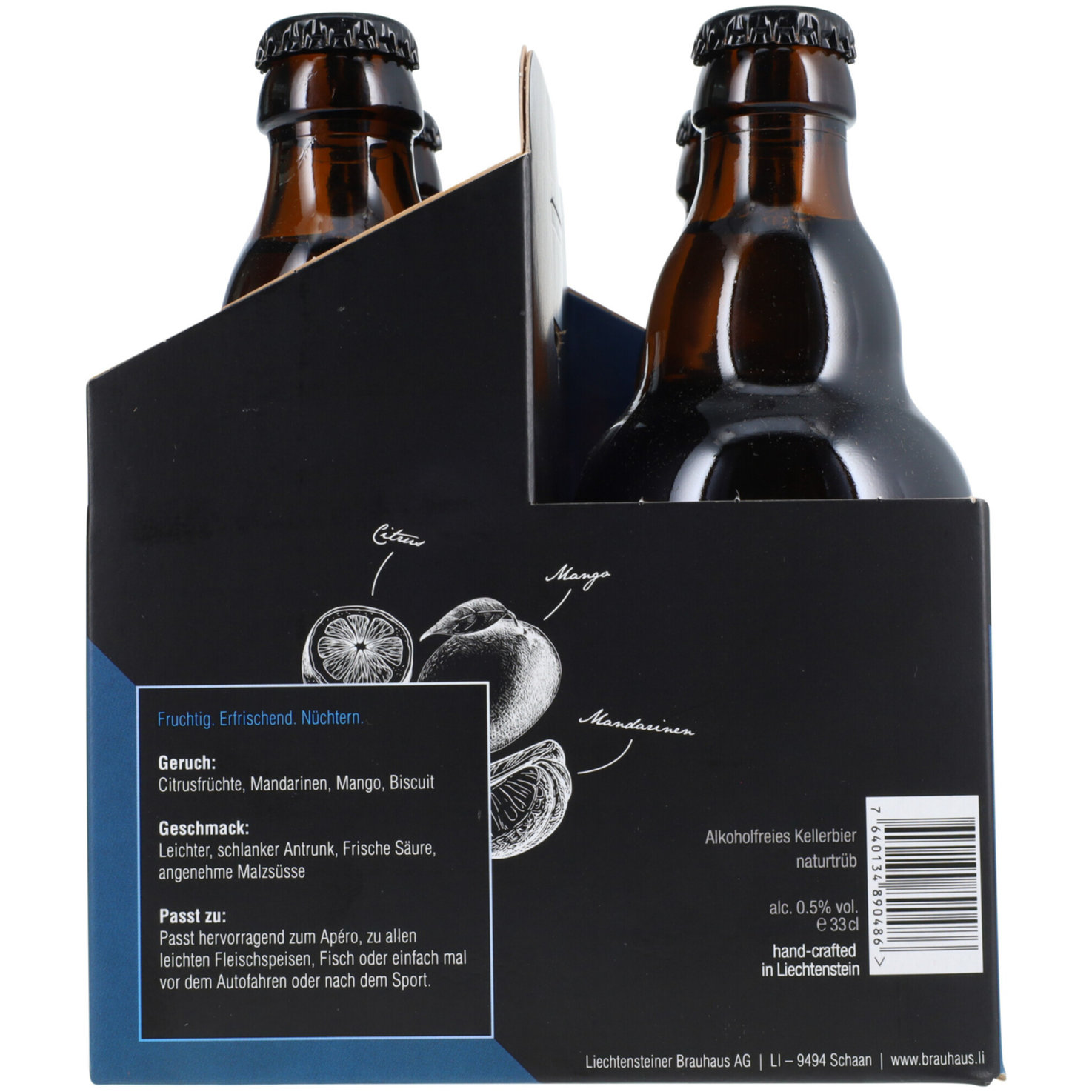 Club Bier 00 Freibier alkohol frei 4x33cl -132cl