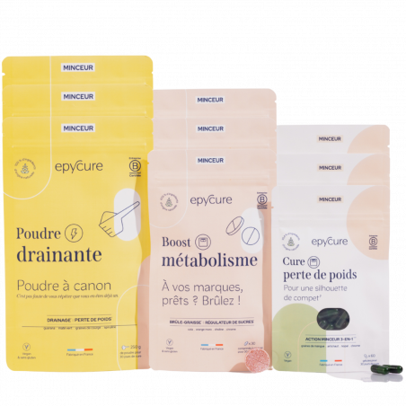 Epycure Laboratoire Pack Minceur 3 mois