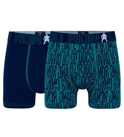 Ronaldo Boxershorts - 2-Pak - Blå