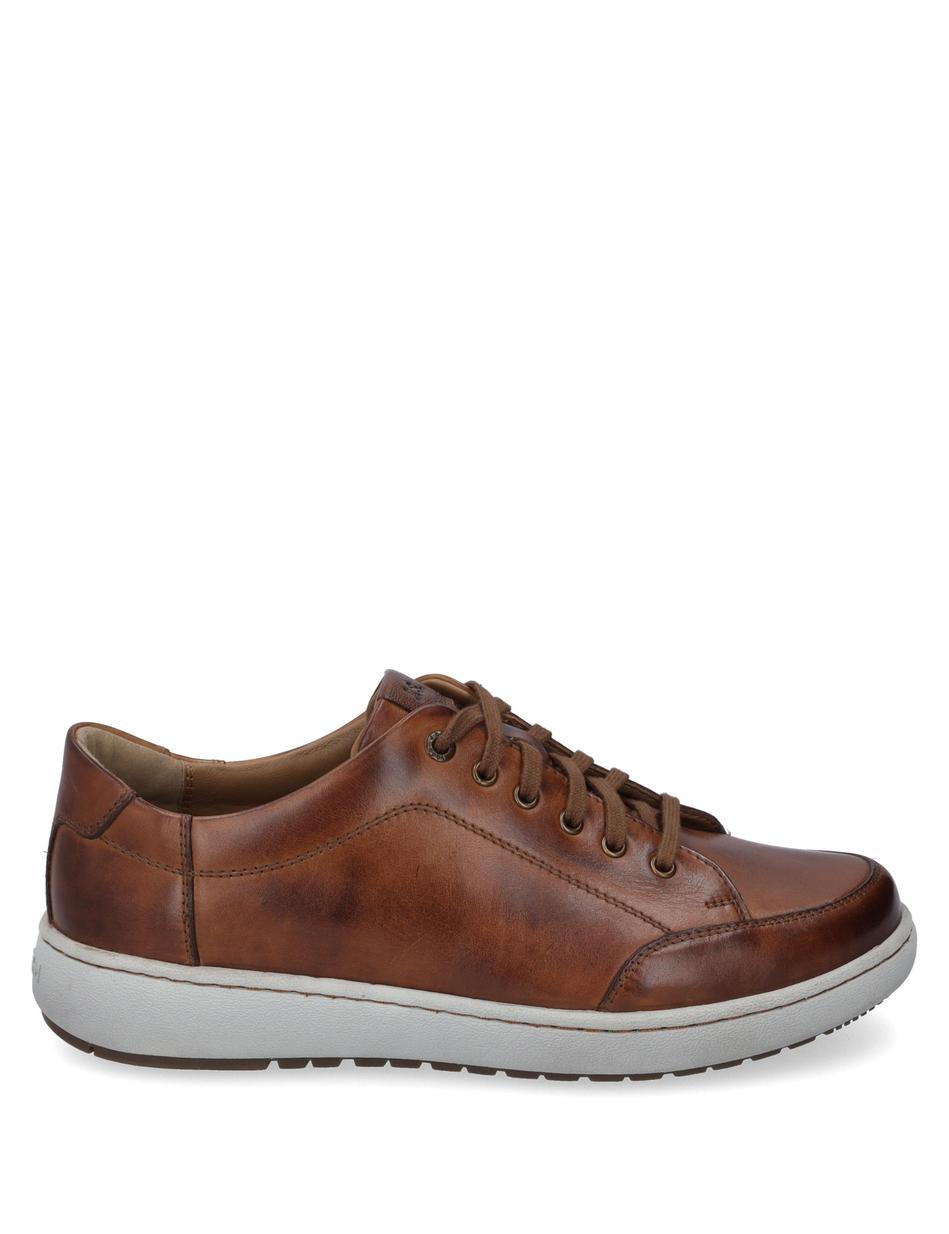 Sneaker David 03, cognac-kombi