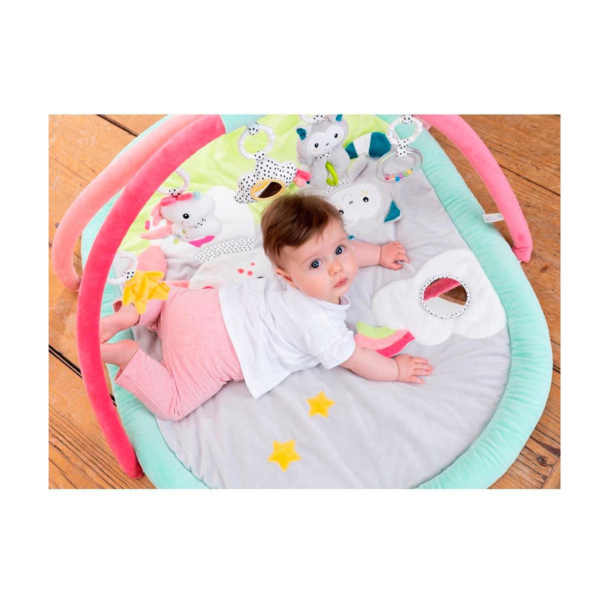Fehn Spielbogen mit 3-D-Activity-Decke Aiko & Yuki