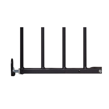 Traphek Charlie zwart 74,5 cm tot 113 cm