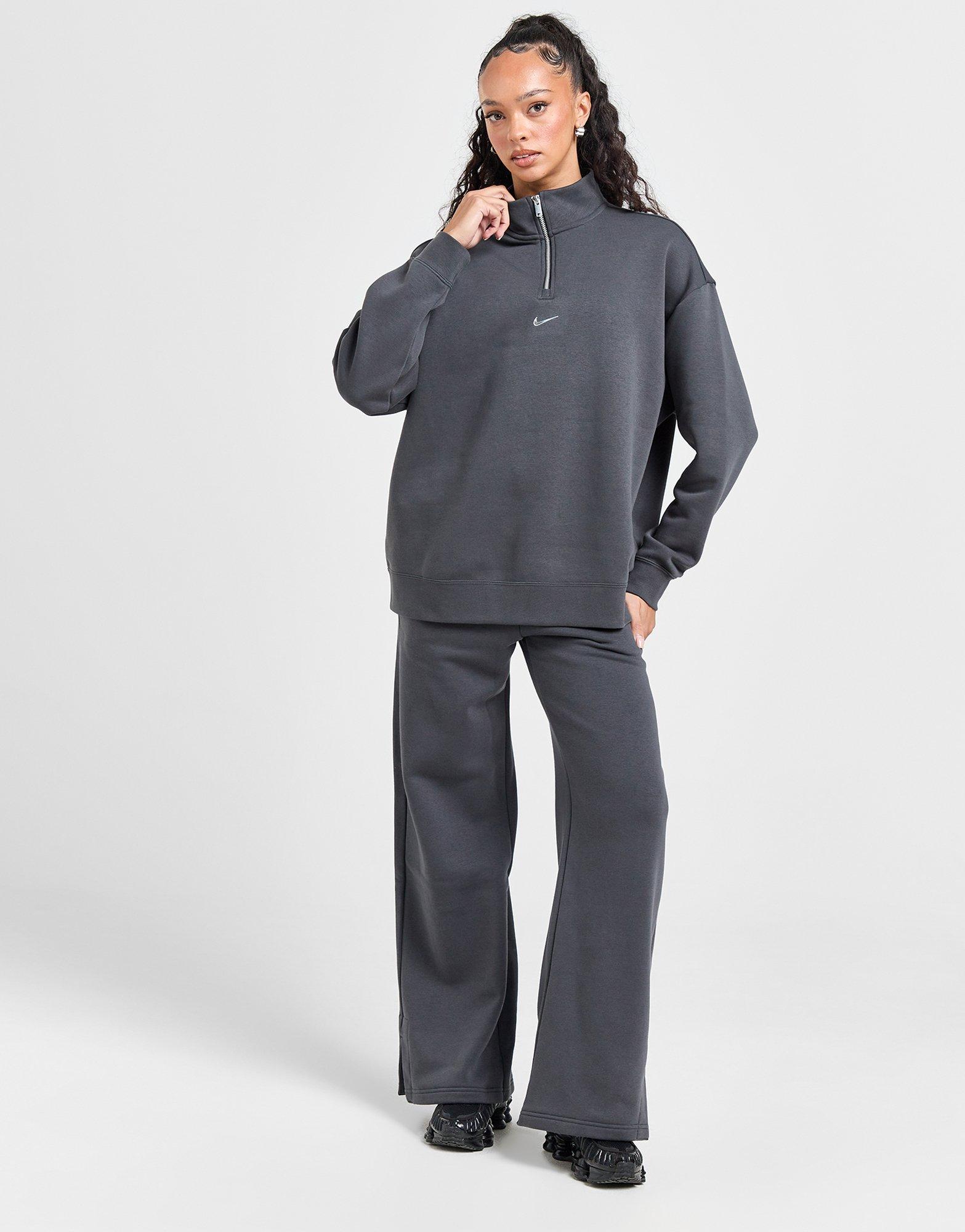 Nike Haut Zippé Oversized Swoosh Femme