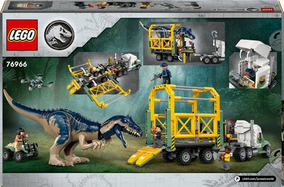 LEGO Jurassic World 76966 Dinosauroppdrag: Allosaurus-transport