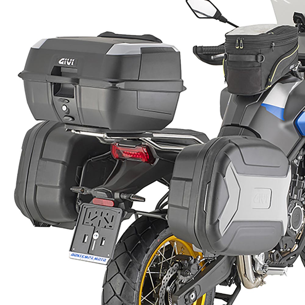 Givi - Paire de valises latérales Trekker Lite 35 Noir / Gris
