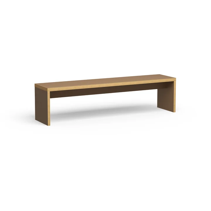HKliving - Bank, 180 cm, braun