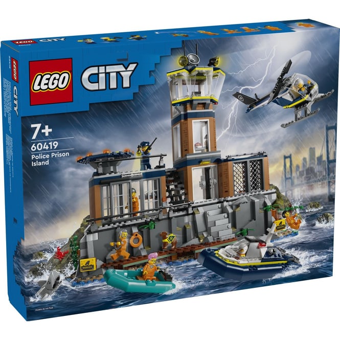 LEGO® City Police 60419 - Polizeistation auf der Gefängnisinsel