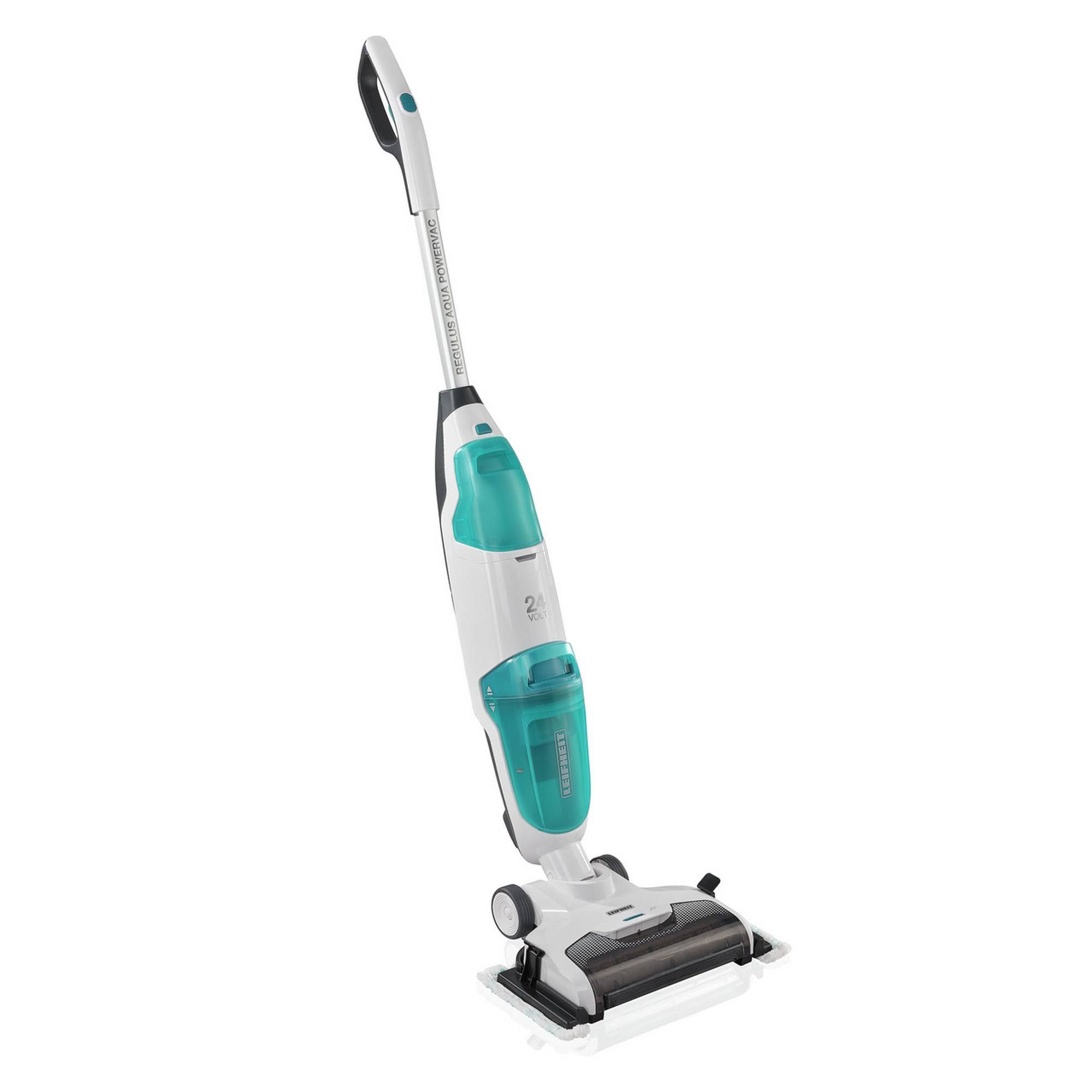 Leifheit Regulus Aqua PowerVac Pro 2.0 Cordless Suction Mop with Angle Slider, Vacuum, Wipe, Dry 3.5 kg Lightweight Water Vacuum Cleaner with