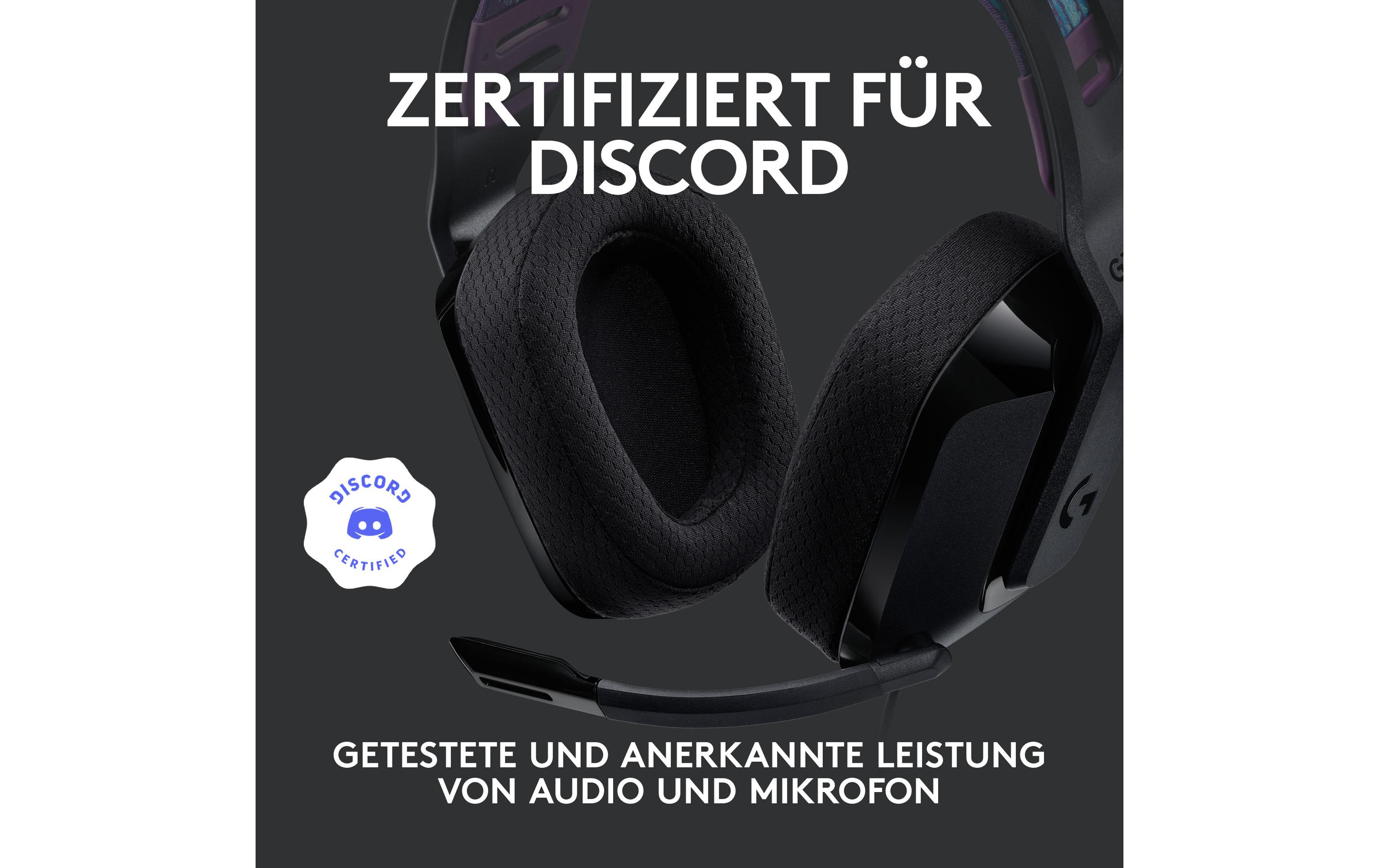 Headset G535 Lightspeed Gaming Blau/SchwarzKabelloses Over-Ear-Headset mit Surround-Sound und weichem Ohrpolster