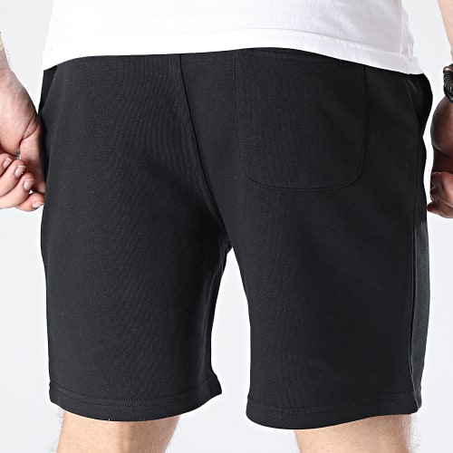 Short Jogging Script Noir Vert Fluo